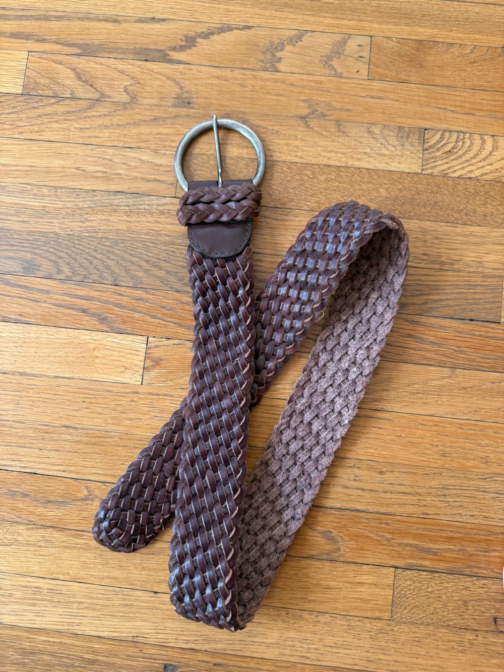 Graham & Spencer Braided Leather Belt